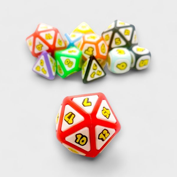 DND Dice Set - Mario Party Themed - Image 2